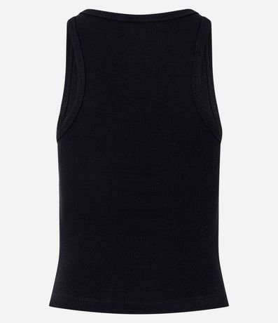 Blusa en Rib con Escote Quadrado 3