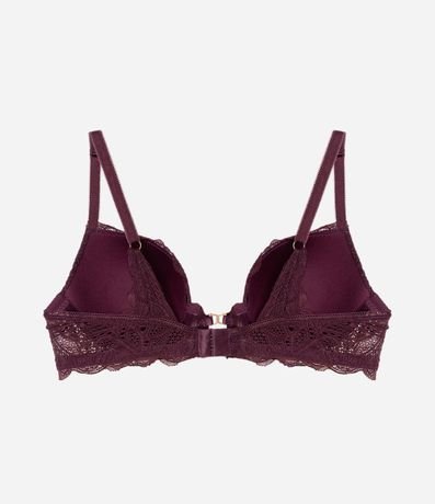 Soutien Media Taza en Encaje Floral con Copa 6