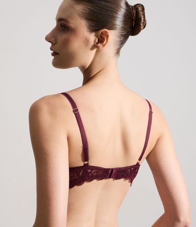 Soutien Media Taza en Encaje Floral con Aro 5