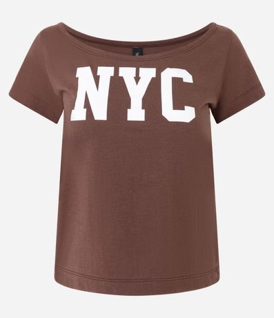 Remera Over Hombro a Hombro NYC 4