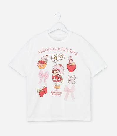 Remera Infantil con Estampado Frutilla Ícones – Talle 7 a 15/16 años