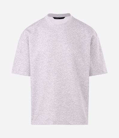 Remera Boxy Tech en Malla Pesada 5
