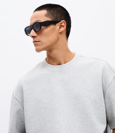 Remera Boxy Tech en Malla Pesada 4
