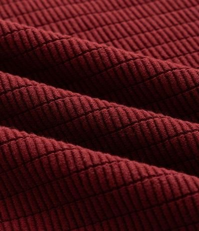 Suéter en Malla con Textura de Cuadros Grid 3