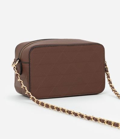 Cartera Transversal Pequeña en PU con Asa de Cadena 3