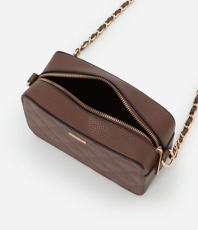 Cartera Transversal Pequeña en PU con Asa de Cadena 4