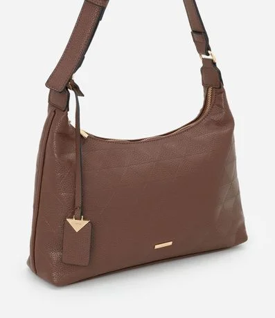 Cartera Floater en PU con Detallamento en la Asa y Texturas