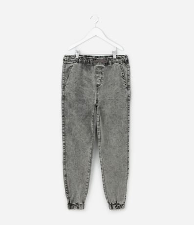 Pantalón Infantil Jogger en Jeans con Cintura Ajustable – Talle 5 a 14 años