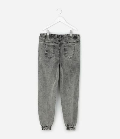 Pantalón Infantil Jogger en Jeans con Cintura Ajustable – Talle 5 a 14 años 3