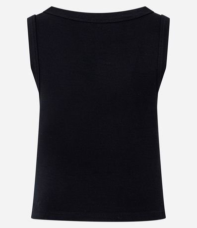 Blusa sin Manga con Escote Canoa 5