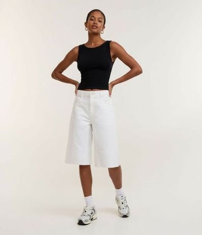 Blusa sin Manga con Escote Canoa 4