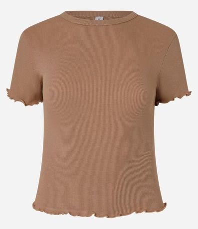 Blusa Manga Corta con Cuello Redondo 4