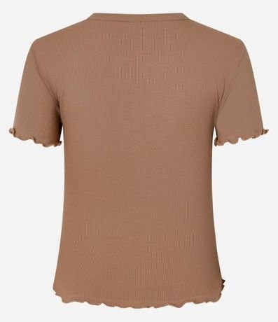 Blusa Manga Corta con Cuello Redondo 6