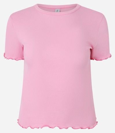 Blusa Manga Corta con Cuello Redondo 6