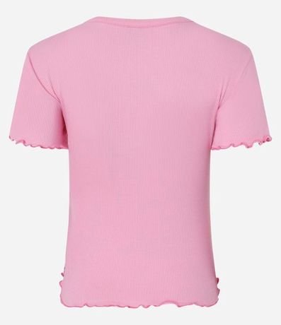 Blusa Manga Corta con Cuello Redondo 7