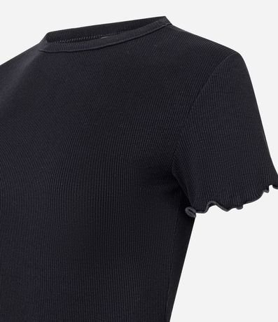 Blusa Manga Corta con Cuello Redondo 5