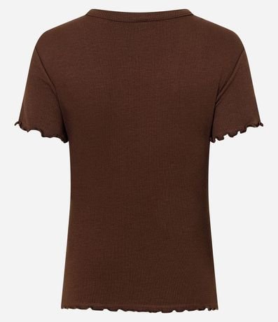 Blusa Manga Corta con Cuello Redondo 9