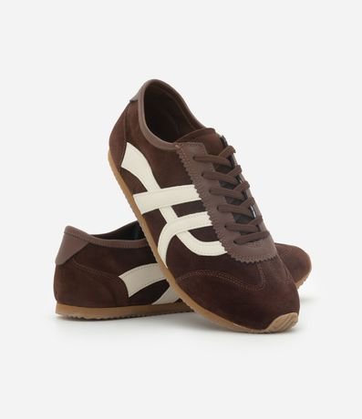 Championes Chutera en PU con Suela Flat y Efecto Gamuza 6