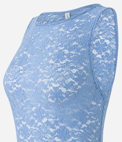 Body en Encaje sin Manga con Transparencia 2