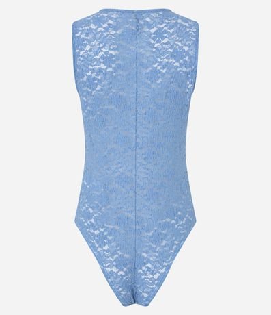 Body en Encaje sin Manga con Transparencia 3
