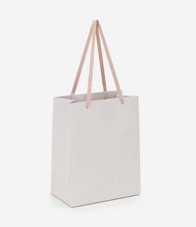 Bolsa Pequeña Texturizada con Asa Doble Chata