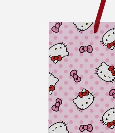 Bolsa de Papel Mediana con Correa Plana Hello Kitty 2