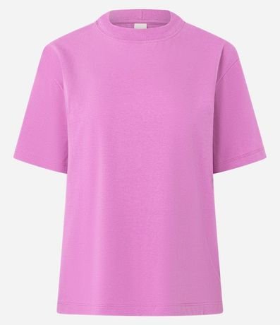 Remera en Algodón con Cuello Redondo 5