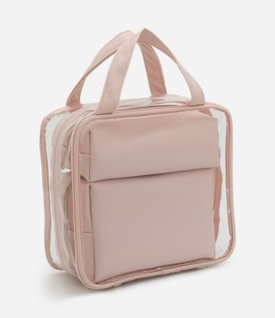 Kit 03 Neceseres con Transparencia y Asa Fija 4