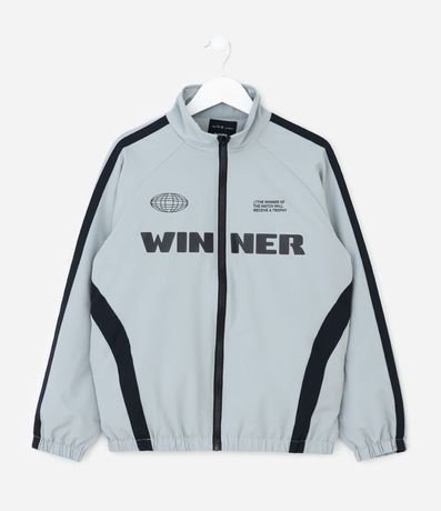 Campera Infantil Deportiva Rompe Viento con Recortes – Talle 5 a 14 años