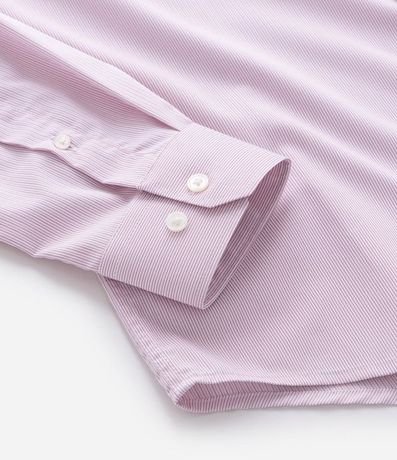 Camisa con Fibra de Bambú Maquinetada con Rayas 8