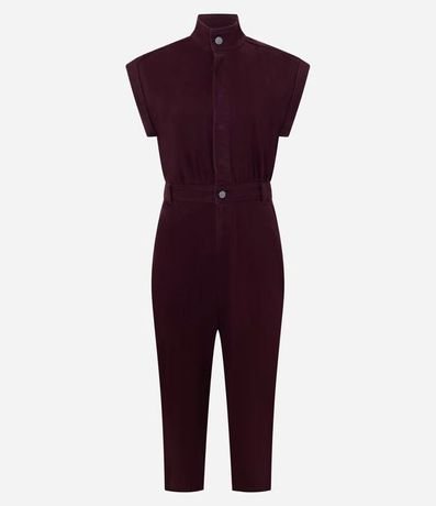 Mono en Sarga sin Manga con Botón Doble 5