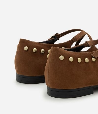 Zapatilla Boho en Algodón con Tachuelas Metálicas 4