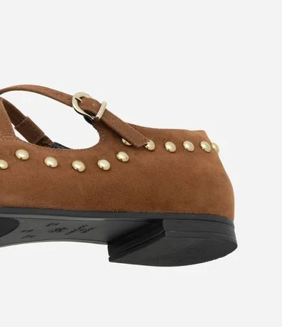 Zapatilla Boho en Algodón con Tachuelas Metálicas 5