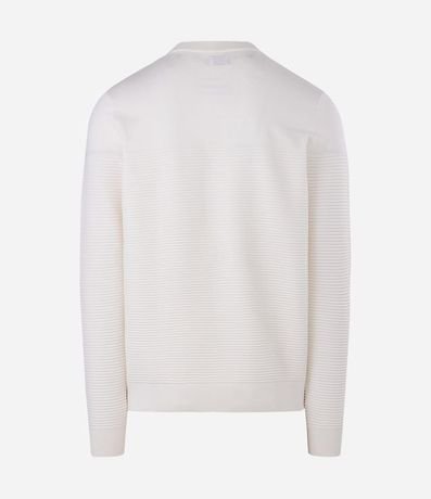 Suéter en Punto con Canalé Texturizado 2