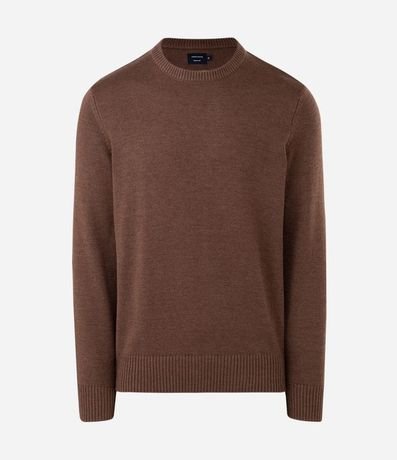 Suéter en Tejido de Punto Pesado Fit Comfort