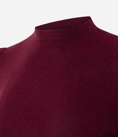 Blusa Regular en Punto con Detalle en el Hombro 6