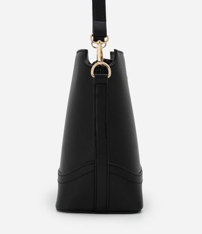 Cartera Pequeña en Material Sintético con Detalles Metalizados 2