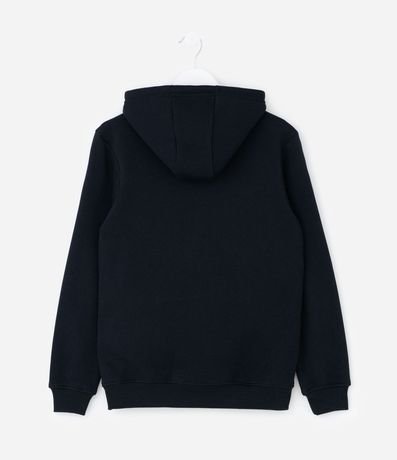 Buzo Infantil con Capucha y Lettering – Talle 5 a 14 años 2