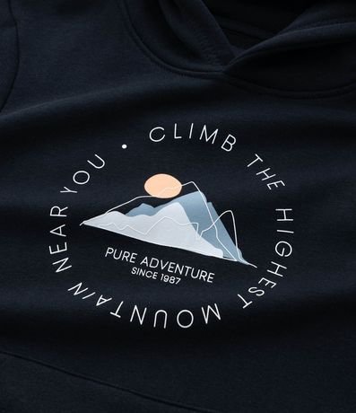 Buzo Infantil con Capucha y Lettering – Talle 5 a 14 años 6