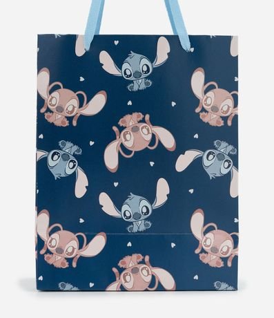 Bolsa de Regalo Pequeña Estampa de Stitch y Angel 2