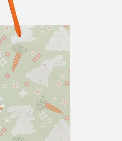 Bolsa de Regalo Mediana con Estampa de Conejitos 2
