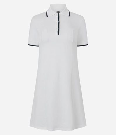 Vestido Sportcore Corto en Algodón con Contrastes 4