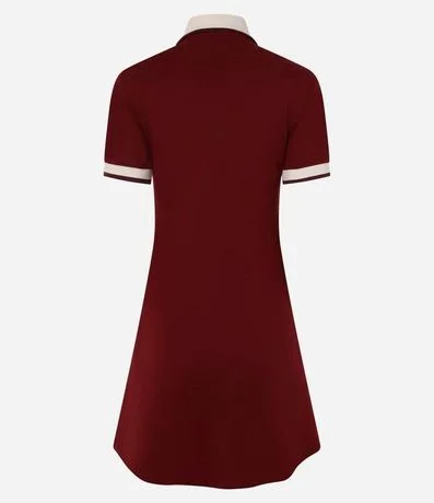 Vestido Sportcore Corto en Algodón con Contrastes 6