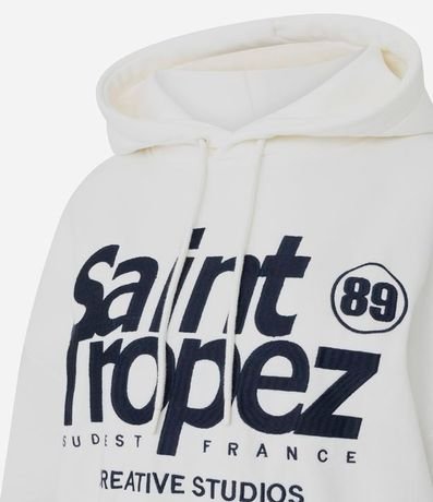 Algodón Canguro con Estampado Lettering Saint Tropez 6