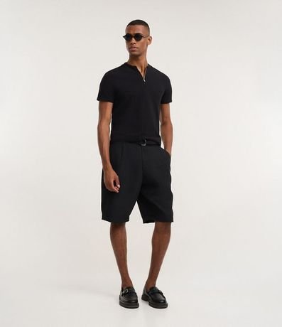 Remera en Algodón Peruano con Cuello Padre 2