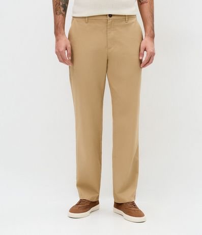 Pantalón Recto en Sarga Peletizada 2