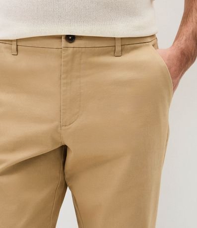 Pantalón Recto en Sarga Peletizada 3