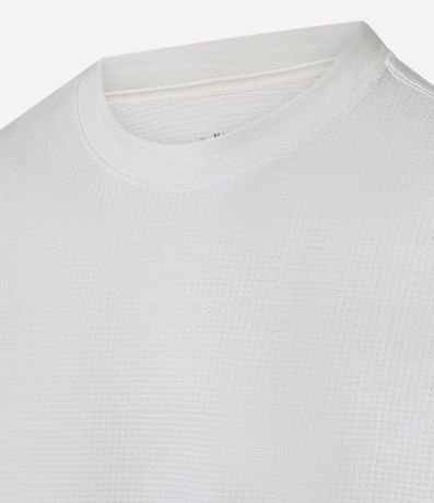 Remera Comfort en Algodón con Textura 3