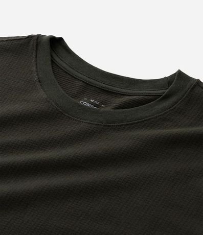 Remera Comfort en Algodón con Textura 8