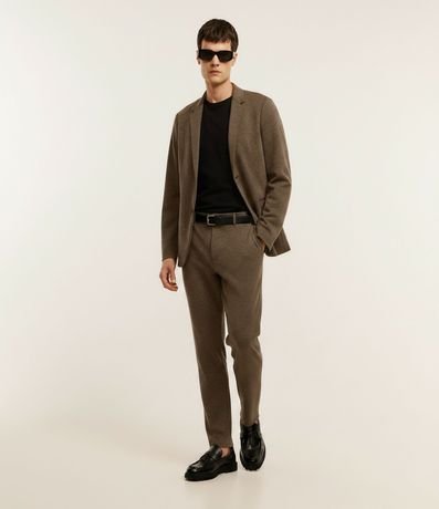 Blazer Super Slim de Malla sin Forro 4